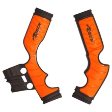 Racetech KTM 65SX 16-24 Black/Orange Frame Guards