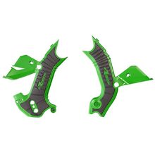 Racetech Kawasaki KX250F 25-27 KX450F 24-26 Green/Black Frame Guards