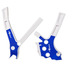 Racetech Yamaha YZ 21-25 White/Blue Frame Guards