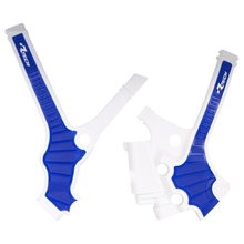 Racetech Yamaha YZ85 22-27 White/Blue Frame Guards