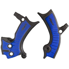 Racetech Yamaha YZF/WRF 250-450F 18-23 Black/Blue Frame Guards