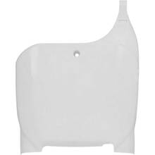 Racetech Honda CR125-500 00-03 CRF450R 02-03 White Front Number Plate