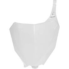 Racetech Honda CRF250R 2018 CRF450R 17-18 White Front Number Plate