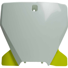 Racetech Husqvarna TC/FC 19-21 TX/FX 19-21 White/Yellow Front Plate