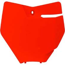 Racetech KTM 125-450SX/SX-F/XC/XC-F 16-18 Neon Orange Front Number Plate