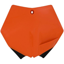 Racetech KTM 125-505SX/SX-F 07-12 Orange Front Number Plate