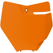 Racetech KTM 125-450SX/SX-F/XC/XC-F 16-18 Orange Front Number Plate