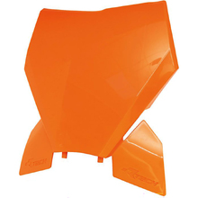 Racetech KTM 125-450 SX/SXF 23-27 Orange Factory Front Number Plate