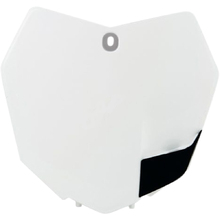 Racetech KTM 125-450SX/SX-F 13-16 White Front Number Plate