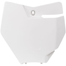 Racetech KTM 125-450SX/SX-F/XC/XC-F 16-18 White Front Number Plate