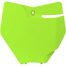Racetech KTM 125-450SX/SX-F/XC/XC-F 16-18 Neon Yellow Front Number Plate