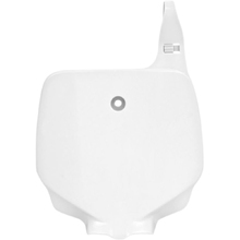 Racetech Kawasaki  KX85-100 01-13 White Front Number Plate