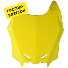 Racetech Suzuki RMZ250-450 08-18 Yellow Factory Front Number Plate
