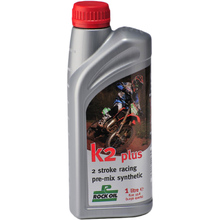 Rock Oil 1L K2 Plus Synthetic 2 Stroke Oil