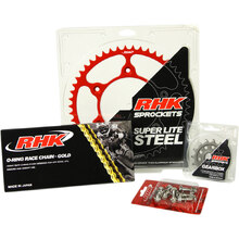 RHK Honda CRF250R/X 04-17 Red Chain/Sprocket/Bolt Kit