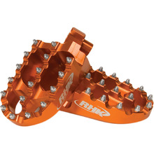 RHK KTM SX/SX-F/EXC/EXC-F 02-24 Orange Pursuit Foot Pegs