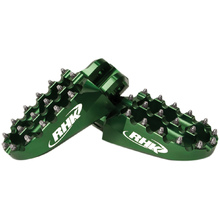 RHK Kawasaki KX250-450F 07-26 Green Pursuit Foot Pegs