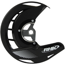 RHK Suzuki RMZ/RMX Black Front Disc Guard With Mount