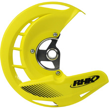RHK Suzuki RMZ/RMX Yellow Front Disc Guard With Mount