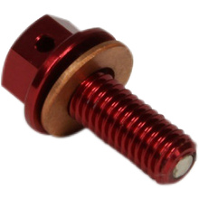 RHK Honda CRF150R 07-25 450 02-03 Red Magnetic Drain Plug