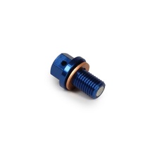 RHK Kawasaki KX 65/85/125/250 KX250F Blue Magnetic Drain Plug