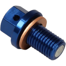 RHK Yamaha YZ125 YZF 250/450 07-27 Blue Magnetic Drain Plug