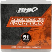 RHK European KTM/Husqvarna/Husaberg Racer 51pc Bolt Kit