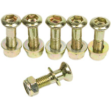 RHK Sprocket Bolts x6 Pack Heavy Duty - Gold