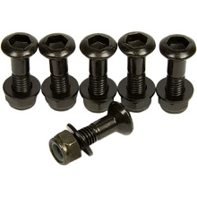 RHK Heavy Duty Universal M8 Black Sprocket Bolts
