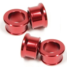RHK Honda CR/CRF Red Front & Rear Axle Spacers Set