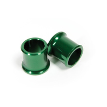RHK Kawasaki KX/KXF Green Replacement Front Axle Spacers