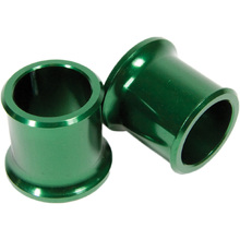 RHK Kawasaki KX/KXF/KLX Green Replacement Rear Axle Spacers