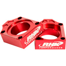 RHK Honda CRF 250/450 09-26 Red Axle Blocks