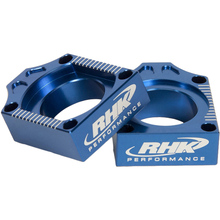 RHK Yamaha YZ250/450F 10-27 Blue Axle Blocks