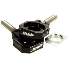 RHK KTM SX/SXF 07-12 EXC/EXC-F 07-23 Black Lollipop Style Axle Blocks