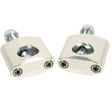 RHK Silver Universal Tapered 1 1/8 Bar Mounts