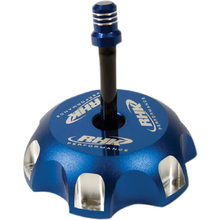 RHK Yamaha YZ250-450F 18-27 WR250F 19-27 Blue Alloy Fuel Tank Cap With Valve