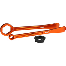 RHK Orange Alloy Tool & Tyre Lever Set - European Bikes