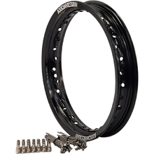 Axiom AX-7 Yamaha TTR50 05-26 10" Rear Black Alloy Rim & Spokes