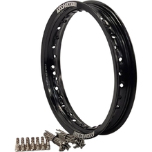 Axiom AX-7 Honda XR50R 00-06 12" Front Black Alloy Rim & Spokes
