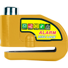 Lok-Up 5.5mm Yellow Alarm Disc Lock