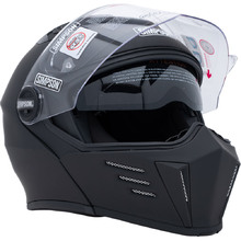 Simpson Modular Bandit Matte Black Helmet