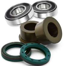 SKF Kawasaki KXF/Suzuki RMZ Front Wheel Bearing Kit & Spacers
