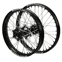SM Pro Platinum KTM/Husqvarna/Gas Gas 03-23 21"/18" Black/Black/Black Wheel Set