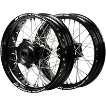 SM Pro Platinum Suzuki DR650SE 06-21 21"/17" Black Wheel Set