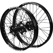 SM Pro Platinum KTM/Husqvarna/GAS GAS 85 SW 25-27 17"/14" Black/Black/Black Wheel Set