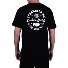 ScramblerMX 1906 Custom Builds Black Tee