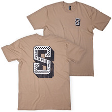 ScramblerMX Checkered "S" Khaki Tee