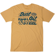 ScramblerMX Dust, Rust, Oil & Steel Mustard Tee