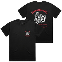 ScramblerMX Dawn Till Dusk Black Heavy Tee